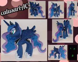 Size: 4096x3276 | Tagged: safe, artist:calusariac, imported from derpibooru, princess luna, alicorn, pony, high res, irl, photo, plushie, solo