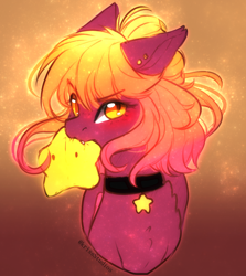 Size: 2342x2625 | Tagged: safe, artist:krissstudios, imported from derpibooru, oc, oc only, pegasus, pony, bust, female, high res, mare, nom, portrait, solo, stars
