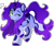 Size: 1964x1646 | Tagged: safe, artist:cinnamontee, imported from derpibooru, oc, oc only, pegasus, pony, female, horns, mare, simple background, solo, tongue out, transparent background