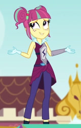 Size: 257x404 | Tagged: safe, imported from derpibooru, screencap, sour sweet, equestria girls, friendship games, cropped, female, sleeveless, solo