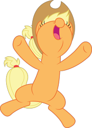 Size: 3000x4167 | Tagged: safe, artist:dashiesparkle, imported from derpibooru, applejack, earth pony, pony, applebuck season, season 1, .svg available, female, high res, mare, simple background, solo, transparent background, vector