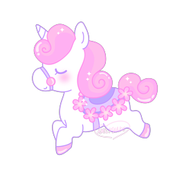 Size: 2400x2400 | Tagged: safe, artist:kirakiracalico, imported from derpibooru, oc, oc only, pony, unicorn, high res, horn, saddle, solo, tack, unicorn oc