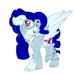 Size: 1007x1002 | Tagged: safe, artist:sajimex, imported from derpibooru, oc, oc only, oc:hajime, pegasus, pony, female, fluffy, mare, reference used, sajimex is trying to murder us, simple background, solo, transparent background