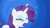 Size: 1280x720 | Tagged: safe, artist:rarityvrymercollectiveoriginals, artist:rarityvrymerzhmusic, editor:rarity vrymer collective, imported from derpibooru, screencap, rarity, sweetie belle, pony, unicorn, for whom the sweetie belle toils, season 4, crying, duo, duo female, eyes closed, female, imminent vore, macro/micro, open mouth, running