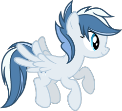 Size: 1180x1074 | Tagged: safe, artist:pegasski, imported from derpibooru, oc, oc only, oc:blizzard blast, pegasus, pony, female, mare, offspring, parent:double diamond, parent:night glider, parents:nightdiamond, simple background, solo, transparent background