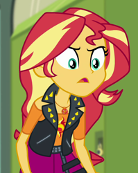 Size: 608x765 | Tagged: safe, imported from derpibooru, screencap, sunset shimmer, equestria girls, equestria girls series, forgotten friendship, cropped, solo