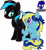 Size: 3840x4154 | Tagged: safe, artist:damlanil, imported from derpibooru, oc, oc only, oc:amethyst star, oc:nightlight aura, alicorn, pegasus, pony, blushing, cute, duo, eyeshadow, female, horn, hug, makeup, male, mare, present, shiny mane, show accurate, solo, stallion, vector, wings