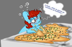 Size: 2445x1600 | Tagged: safe, artist:nootaz, imported from derpibooru, oc, chips, food, nachos