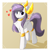 Size: 1024x1024 | Tagged: safe, artist:d.w.h.cn, imported from derpibooru, oc, oc only, oc:athena (shawn keller), pegasus, pony, athenabetes, chest fluff, cute, ear fluff, female, guardians of pondonia, heart, looking at you, mare, ocbetes, pegasus oc, smiling, solo