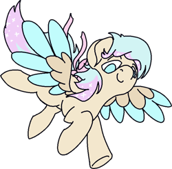 Size: 1392x1366 | Tagged: safe, artist:skookz, imported from derpibooru, oc, oc only, pegasus, pony, bow, female, flying, looking at you, mare, ribbon, simple background, smug, solo, spread wings, transparent background, wings