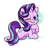 Size: 1005x956 | Tagged: safe, artist:paperbagpony, imported from derpibooru, starlight glimmer, pony, unicorn, blushing, cute, eyebrows, female, glimmerbetes, grin, heart, looking at you, lying down, mare, one eye closed, prone, smiling, smiling at you, solo, wink, winking at you