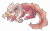 Size: 3500x2200 | Tagged: safe, artist:kikirdcz, imported from derpibooru, oc, oc only, oc:dracon checkered, dragon, high res, lying down, plushie, prone, simple background, solo, transparent background