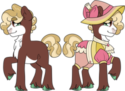 Size: 1901x1384 | Tagged: safe, artist:kryptidkitty, artist:mourningfog, imported from derpibooru, chancellor puddinghead, earth pony, pony, redesign, solo