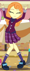 Size: 224x521 | Tagged: safe, imported from derpibooru, screencap, orange sherbette, equestria girls, friendship games, cropped