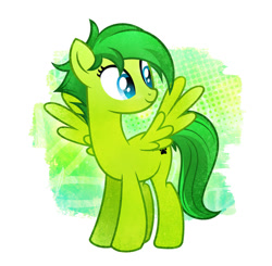 Size: 1024x1003 | Tagged: safe, artist:rish--loo, imported from derpibooru, oc, oc only, oc:evergreen, oc:evergreen feathersong, pegasus, pony, solo