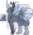 Size: 1699x1803 | Tagged: safe, artist:blizzard-queen, imported from derpibooru, oc, oc only, harpy, hybrid, monster pony, original species, magical lesbian spawn, offspring, parent:rainbow dash, parent:twilight sparkle, parents:twidash, simple background, solo, transparent background