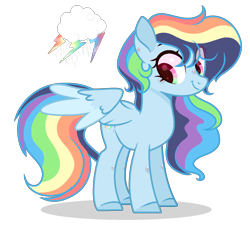 Size: 1260x1185 | Tagged: safe, artist:starshine-sentryyt, imported from derpibooru, oc, oc only, pegasus, pony, female, mare, offspring, parent:rainbow dash, parent:soarin', parents:soarindash, simple background, solo, transparent background