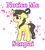 Size: 390x433 | Tagged: safe, artist:ruedle, imported from derpibooru, oc, oc only, oc:shai ni, pony, unicorn, female, filly, notice me senpai, solo