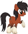 Size: 1383x1638 | Tagged: safe, artist:pegasski, imported from derpibooru, oc, oc only, oc:coco (pegasski), earth pony, pony, female, mare, simple background, solo, transparent background