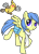 Size: 2149x2961 | Tagged: safe, artist:catachromatic, imported from derpibooru, oc, oc only, oc:starlight dazzle bright, bird, cockatiel, pegasus, pony, female, hatching, hatching (technique), high res, landing, mare, pet, simple background, solo, spread wings, transparent background, wings