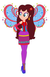 Size: 427x655 | Tagged: safe, artist:selenaede, artist:user15432, imported from derpibooru, fairy, human, equestria girls, barely eqg related, base used, base:selenaede, boots, clothes, cosmix, crossover, dress, ear piercing, earring, equestria girls style, equestria girls-ified, fairy wings, fairyized, fingerless gloves, gloves, hand on hip, high heel boots, high heels, jewelry, pauline, piercing, red dress, red wings, shoes, simple background, solo, sparkly wings, stars, super mario bros., transparent background, wings, winx, winx club, winxified