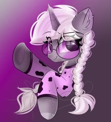 Size: 932x1020 | Tagged: safe, artist:janelearts, imported from derpibooru, oc, oc only, pony, unicorn, clothes, female, mare, solo, sunglasses