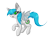 Size: 822x631 | Tagged: safe, artist:paint star, imported from derpibooru, oc, oc:power note, oc:sister note, bat pony, flying, smiling