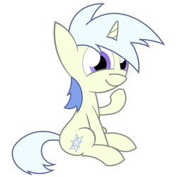 Size: 1920x1920 | Tagged: safe, artist:greenhoof, imported from derpibooru, oc, oc only, oc:twinblade, pony, unicorn, female, sitting, solo, vector