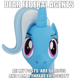 Size: 3840x3840 | Tagged: safe, artist:xppp1n, imported from ponybooru, trixie, pony, unicorn, 3d, female, mare, meme, ponified, ponified animal photo, ponified meme, simple background, solo, transparent background