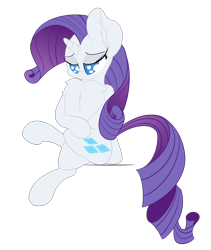 Size: 3060x3618 | Tagged: safe, artist:beigedraws, imported from derpibooru, rarity, pony, unicorn, :3, cheek fluff, chest fluff, crossed legs, ear fluff, female, heart eyes, high res, mare, simple background, sitting, solo, transparent background, wingding eyes