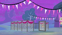 Size: 1280x720 | Tagged: safe, imported from derpibooru, screencap, filli vanilli, background, night, no pony, ponyville, scenic ponyville