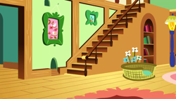 Size: 1280x720 | Tagged: safe, imported from derpibooru, screencap, filli vanilli, background, fluttershy's cottage (interior), liminal space, no pony, scenic ponyville