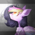 Size: 2450x2447 | Tagged: safe, artist:mediasmile666, imported from derpibooru, oc, oc only, pegasus, pony, bust, chest fluff, female, folded wings, high res, jewelry, looking up, mare, necklace, profile, solo, wings