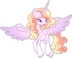 Size: 2034x1617 | Tagged: safe, artist:kurosawakuro, imported from derpibooru, oc, oc only, alicorn, pony, alicorn oc, base used, female, horn, mare, simple background, solo, transparent background, wings