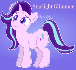 Size: 4264x3901 | Tagged: safe, artist:arcaicusrex, imported from derpibooru, starlight glimmer, pony, unicorn, cute, female, glimmerbetes, mare, smiling, solo