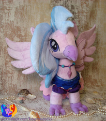 Size: 2020x2304 | Tagged: safe, artist:1stastrastudio, imported from derpibooru, silverstream, hippogriff, clothes, high res, irl, photo, plushie, solo