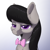 Size: 2000x2000 | Tagged: safe, artist:aquaticvibes, imported from derpibooru, octavia melody, earth pony, pony, bowtie, bust, female, gradient background, high res, mare, solo