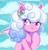 Size: 600x630 | Tagged: safe, artist:cabbage-arts, imported from derpibooru, oc, oc only, oc:haiky haiku, bat pony, pony, bat pony oc, female, solo, thinking