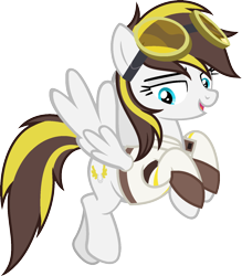 Size: 1401x1599 | Tagged: safe, artist:pegasski, imported from derpibooru, oc, oc only, oc:ruffian, pegasus, pony, clothes, female, goggles, mare, simple background, solo, transparent background