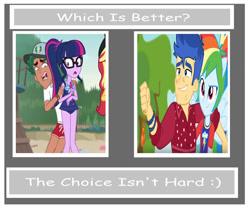 Size: 1024x862 | Tagged: safe, artist:amethystqueen25, edit, imported from derpibooru, screencap, flash sentry, rainbow dash, sci-twi, sunset shimmer, timber spruce, twilight sparkle, cheer you on, equestria girls, equestria girls series, unsolved selfie mysteries, spoiler:eqg series (season 2), clothes, female, lifeguard timber, male, straight, swimsuit