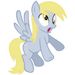 Size: 3400x3400 | Tagged: safe, artist:misterlolrus, imported from derpibooru, derpy hooves, pegasus, pony, background pony, derp, female, flying, high res, mare, open mouth, simple background, solo, transparent background, vector