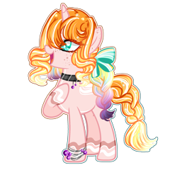 Size: 2304x2216 | Tagged: safe, artist:anno酱w, imported from derpibooru, oc, oc only, pony, unicorn, base used, bow, curly hair, freckles, gem, high res, horn, jewel, jewelry, one hoof raised, pigtails, raised hoof, simple background, solo, transparent background, unicorn oc