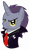 Size: 2946x5020 | Tagged: safe, artist:severity-gray, imported from derpibooru, oc, oc only, oc:magic blossom, pony, unicorn, business suit, clothes, coat, male, necktie, serious, serious face, shirt, solo, stallion, suit