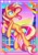 Size: 2480x3508 | Tagged: safe, artist:musicfirewind, artist:wavecipher, imported from derpibooru, sunset shimmer, pony, unicorn, high res, solo, synthwave, triangle