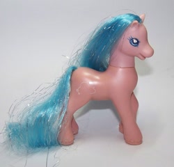 Size: 1166x1118 | Tagged: safe, imported from derpibooru, pony, g2, glittery skater, irl, photo, purse ponies, solo, toy