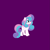 Size: 965x965 | Tagged: safe, artist:circuspaparazzi5678, artist:selenaede, imported from derpibooru, princess flurry heart, alicorn, pony, base used, base:selenaede, duskyverse, purple background, simple background, smiling, solo