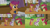 Size: 1280x720 | Tagged: safe, edit, edited screencap, editor:quoterific, imported from derpibooru, screencap, apple bloom, scootaloo, sweetie belle, earth pony, pegasus, pony, unicorn, marks and recreation, season 7, apple bloom's bow, bow, cutie mark crusaders, eyes closed, female, filly, hair bow, mare, open mouth, script, smiling, yelling