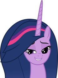Size: 4000x5407 | Tagged: safe, alternate version, artist:melisareb, edit, imported from derpibooru, twilight sparkle, alicorn, pony, the last problem, .svg available, absurd resolution, accessory-less edit, bust, female, mare, missing accessory, older, older twilight, princess twilight 2.0, simple background, smiling, solo, transparent background, twilight sparkle (alicorn), vector