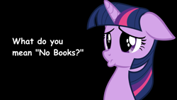 Size: 5800x3272 | Tagged: safe, artist:fallingferret, artist:twilyisbestpone, derpibooru exclusive, edit, imported from derpibooru, vector edit, twilight sparkle, pony, unicorn, hurricane fluttershy, absurd resolution, black background, book, bookhorse, bust, cute, female, floppy ears, mare, pouting, pouty lips, sad, sadorable, simple background, solo, that pony sure does love books, twiabetes, unicorn twilight, vector