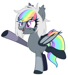 Size: 1920x2135 | Tagged: safe, artist:lynesssan, imported from derpibooru, oc, oc only, oc:colors, bat pony, pony, base used, female, mare, simple background, solo, transparent background